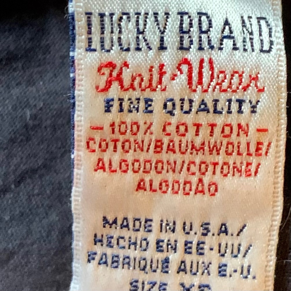 π Lucky Brand The Who Soft Vintage Tee XS - Picture 6 of 12